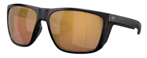 CT092 COSTA FERG XL 06S9012 901213 62 MATTE BLACK / GOLD MIRRORED POLARIZED