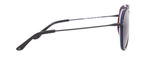 V155 VUARNET EDGE 1615 VL1615 0007 1136 52 BLACK / GREY