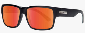 MS017 MADSON  CLASSICO 59 BLACK MATTE / RED CHROME POLARIZED
