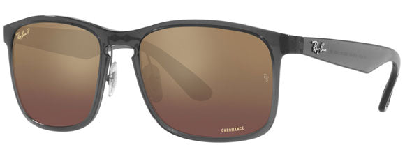 RB008 RAY-BAN RB4264 876/6B 58 GRAY / PURPLE MIRRORED GOLD