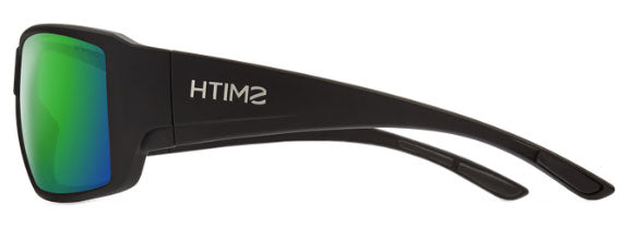SM13 SMITH GUIDE'S CHOICE 20494700362UI MATTE BLACK  / CHROMA POP GREEN MIRRORED POLARIZED