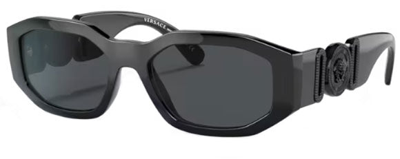 VE161 VERSACE VE4361 536087 53 BLACK  / DARK GRAY