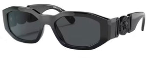 VE161 VERSACE VE4361 536087 53 BLACK  / DARK GRAY