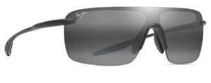 MJM188 MAUI JIM PALULU 680-02 MATTE BLACK / NEUTRAL GREY