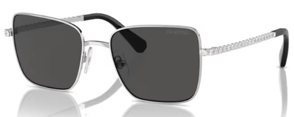 SW022 SWAROVSKI SK7015 400187 56 SILVER / DARK GREY