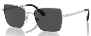 SW022 SWAROVSKI SK7015 400187 56 SILVER / DARK GREY