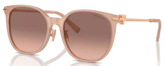 T174 TIFFANY TF4224D 826813 56 OPAL NUDE  / PINK GRADIENT DARK BROWN