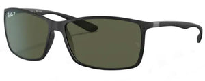 RB411 RAY-BAN LITEFORCE RB4179 601S9A 62 BLACK / GREEN POLARIZED