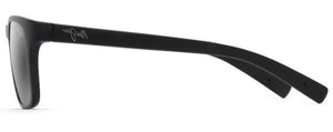 MJ365 MAUI JIM LONGITUDE 762-2M MATTE BLACK / NEUTRAL GREY POLARIZED