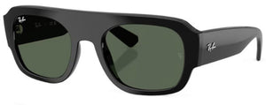 RB678 RAY-BAN RB2218 667771 55 BLACK / DARK GREEN
