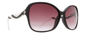 SY082 SPY FIONA 670299220357 BLACK WITH CLEAR / HAPPY MERLOT FADE