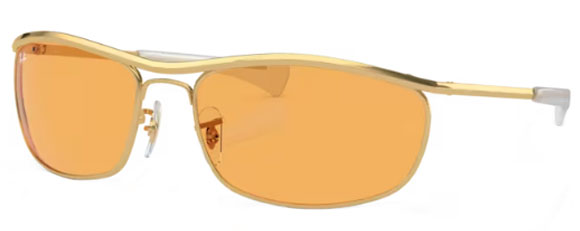 RB360 RAY-BAN OLYMPIAN I DELUXE RB3119M 001/13 62 GOLD / ORANGE
