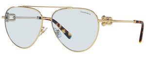T141 TIFFANY TF3092 6176MF 59 PALE GOLD / AZURE PHOTO