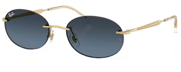 RB697 RAY-BAN RB3767 001/4C 54 ARISTA / BLUE GRADIENT DARK GREY