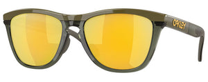 OK161 OAKLEY FROGSKINS RANGE OO9284 928408 55 DARK BRUSH / PRIZM 24K MIRRORED POLARIZED