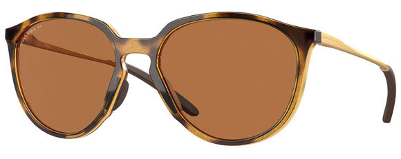 OK166 OAKLEY SIELO OO9288 928803 57 POLISHED BROWN TORTOISE / SATIN GOLD / PRIZM BRONZE POLARIZED