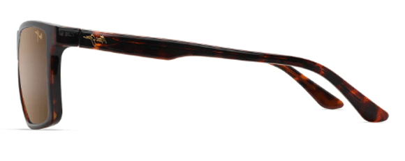 MJM091 MAUI JIM MAMALU BAY H610-04 59.5 GLOSS CHERRY TORTOISE  / HCL BRONZE