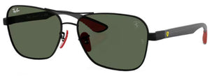 RB632 RAY-BAN RB8336M F00271 58 MATTE BLACK / DARK GREEN