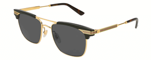 G24 GUCCI GG0287S 001 52 BLACK GOLD / GREY