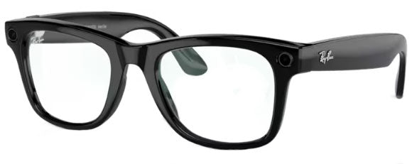 RB577 RAY-BAN META WAYFARER RW4008 601/SB 53 BLACK / CLEAR