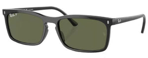 RB393 RAY-BAN RB4435 901/58 59 BLACK / GREEN POLARIZED