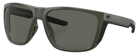 CT093 COSTA FERG XL 06S9012 901214 62 MATTE OLIVE / GRAY POLARIZED