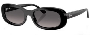 RB682 RAY-BAN RB2221 901/M3 56 BLACK / GRADIENT GREY POLARIZED