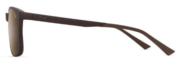 MJM196 MAUI JIM HULILI H672-01  MATTE BROWN / HCL BRONZE