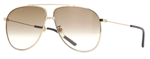 G121 GUCCI GG0440S 003 61 GOLD / BROWN