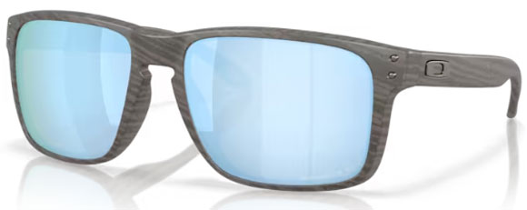 OK299 OAKLEY HOLBROOK XXL OO9487 948704 61 WOODGRAIN / PRIZM DEEP WATER POLARIZED