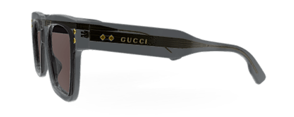 G171 GUCCI GG1084S 004 54 GREY - GREY - BROWN
