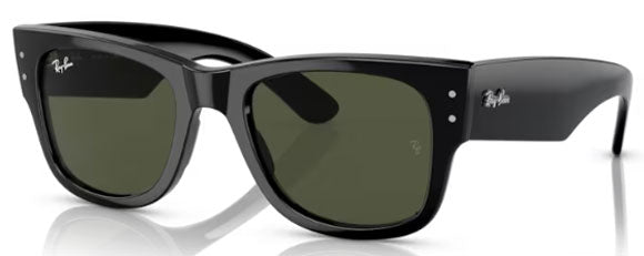 RB455 RAY-BAN MEGA WAYFARER RB0840S 901/31 51 BLACK / GREEN