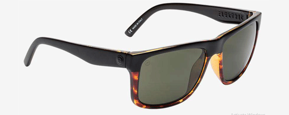 EL109 ELECTRIC SWINGARM XL EE15962342 53 DARKSIDE TORTOISE  GREY POLARIZED