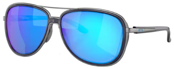 L123 OAKLEY SPLIT TIME OO4129 412907 58 NAVY / PRIZM SAPPHIRE IRIDIUM POLARIZED