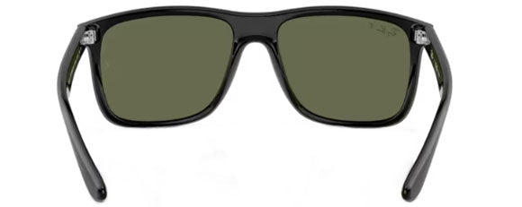RB412 RAY-BAN BOYFRIEND TWO RB4547 601/58 60 BLACK / GREEN POLARIZED