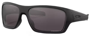 OK257 OAKLEY TURBINE OO9263 926362 63 MATTE BLACK / PRIZM GREY POLARIZED