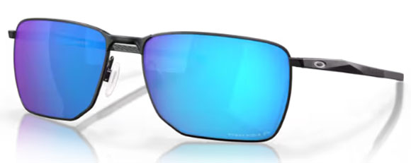 OK207 OAKLEY EJECTOR OO4142 414216 58 SATIN BLACK  / PRIZM SAPPHIRE POLARIZED