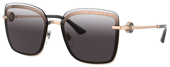 G2 BVLGARI BV6151B 20148G 59 PINK GOLD / GREY GRADIENT