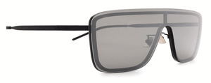 SL31 SAINT LAURENT SL 364 MASK 003 99 BLACK - BLACK - SILVER