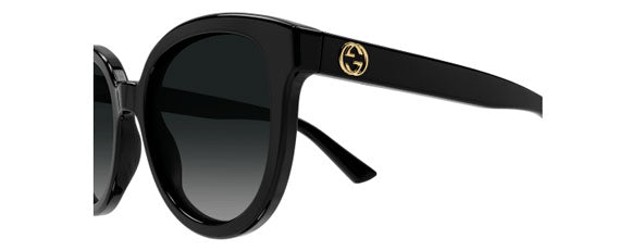 G237 GUCCI GG1315S-002 54 BLACK / GRAY GRADIENT