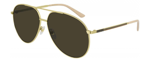 G151 GUCCI GG0832S 004 64 GOLD / BROWN
