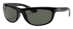 RB513 RAY-BAN BALORAMA RB4089 601/58 62 BLACK / G-15 GREEN POLARIZED