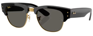RB637 RAY-BAN MEGA CLUBMASTER RB0316S 6826J5 53 BLACK ON GOLD / ULTRA BLACK