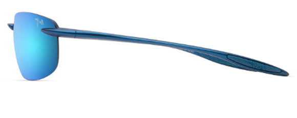MJM199 MAUI JIM HOOKIPA ULTRA B676-03 METAL MATTE BLUE / BLUE HAWAII