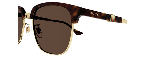 G250 GUCCI GG1499SK-002 55 GOLD HAVANA / BROWN
