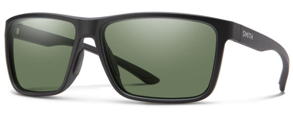 SM53 SMITH RIPTIDE 203682DL561L7 MATTE BLACK / CHROMA POP GRAY GREEN POLARIZED