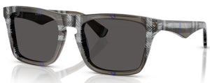 BB041 BURBERRY BE4434 414787 57 CHECK LICHEN / DARK GREY