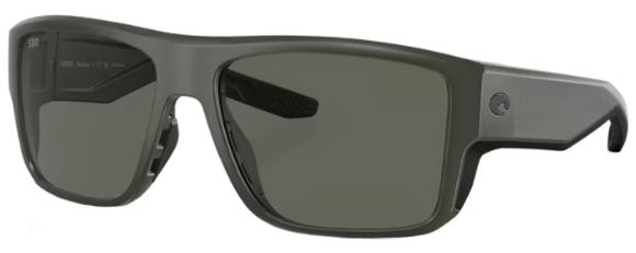 CT123 COSTA BROADBILL II 6S9120 912001 58 MATTE BLACK / BLUE MIRROR POLARIZED
