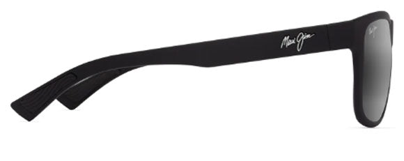 MJM181 MAUI JIM PUAKEA 670-02 MATTE BLACK / NEUTRAL GREY