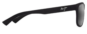MJM181 MAUI JIM PUAKEA 670-02 MATTE BLACK / NEUTRAL GREY